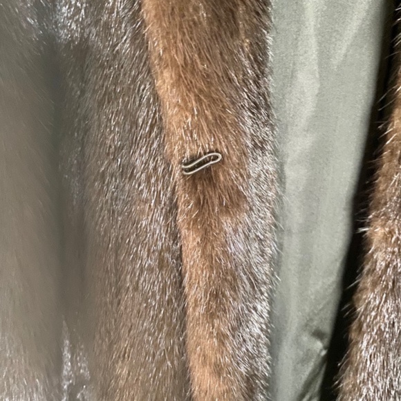 VINTAGE  SAGA ‘Genuine’ Vison (Mink) Long Fur Coat - Picture 5 of 6